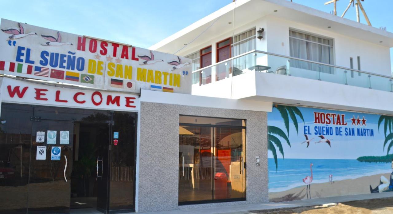 Hostal El Sueno De San Martin Paracas Eksteriør bilde